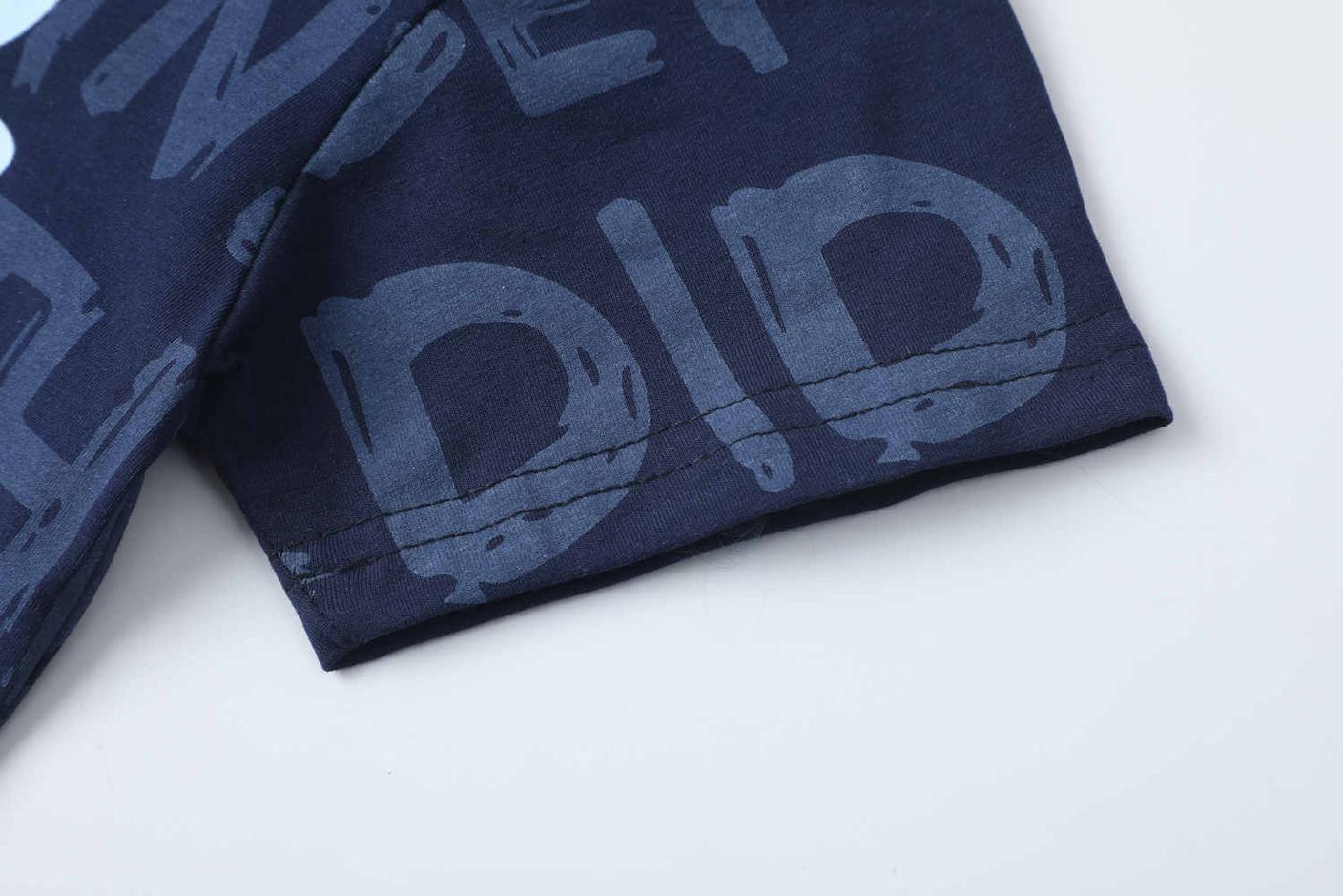 Chlapecké tričko kr.r. Kugo FC0373 tmavě modré